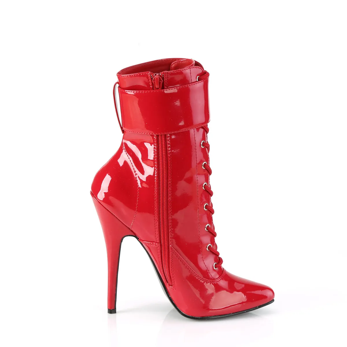 Ankle Boot with Interchangeable Ankle Cuffs 4-colors DOM1023