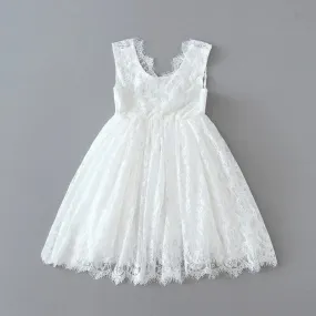 Baby Florence Flower Girl Dress - White