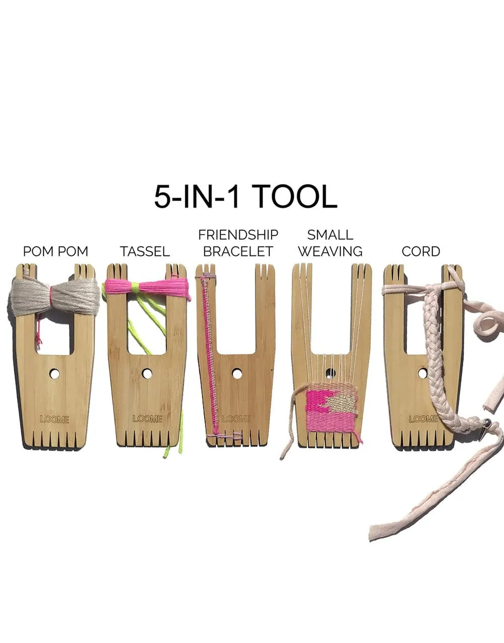Big A Model 5-in-1 Pom Pom, Tassel, Loome Tool