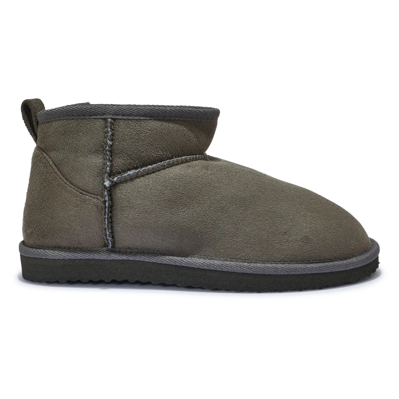 C900 - MINI ANKLE LENGHTH FAUX FUR LINING BOOTS