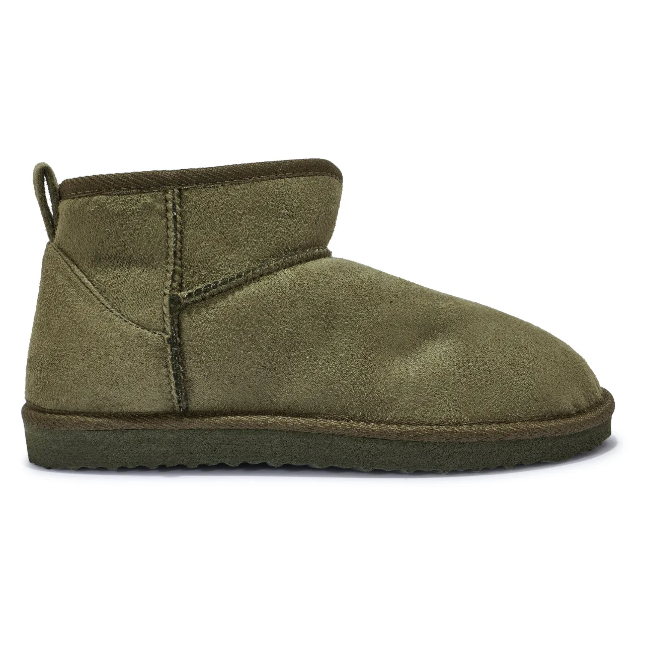 C900 - MINI ANKLE LENGHTH FAUX FUR LINING BOOTS