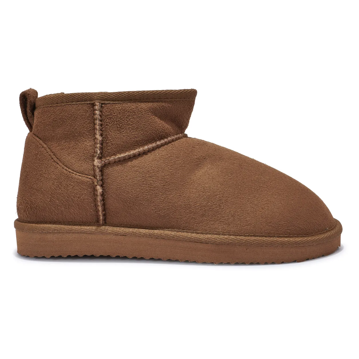C900 - MINI ANKLE LENGHTH FAUX FUR LINING BOOTS