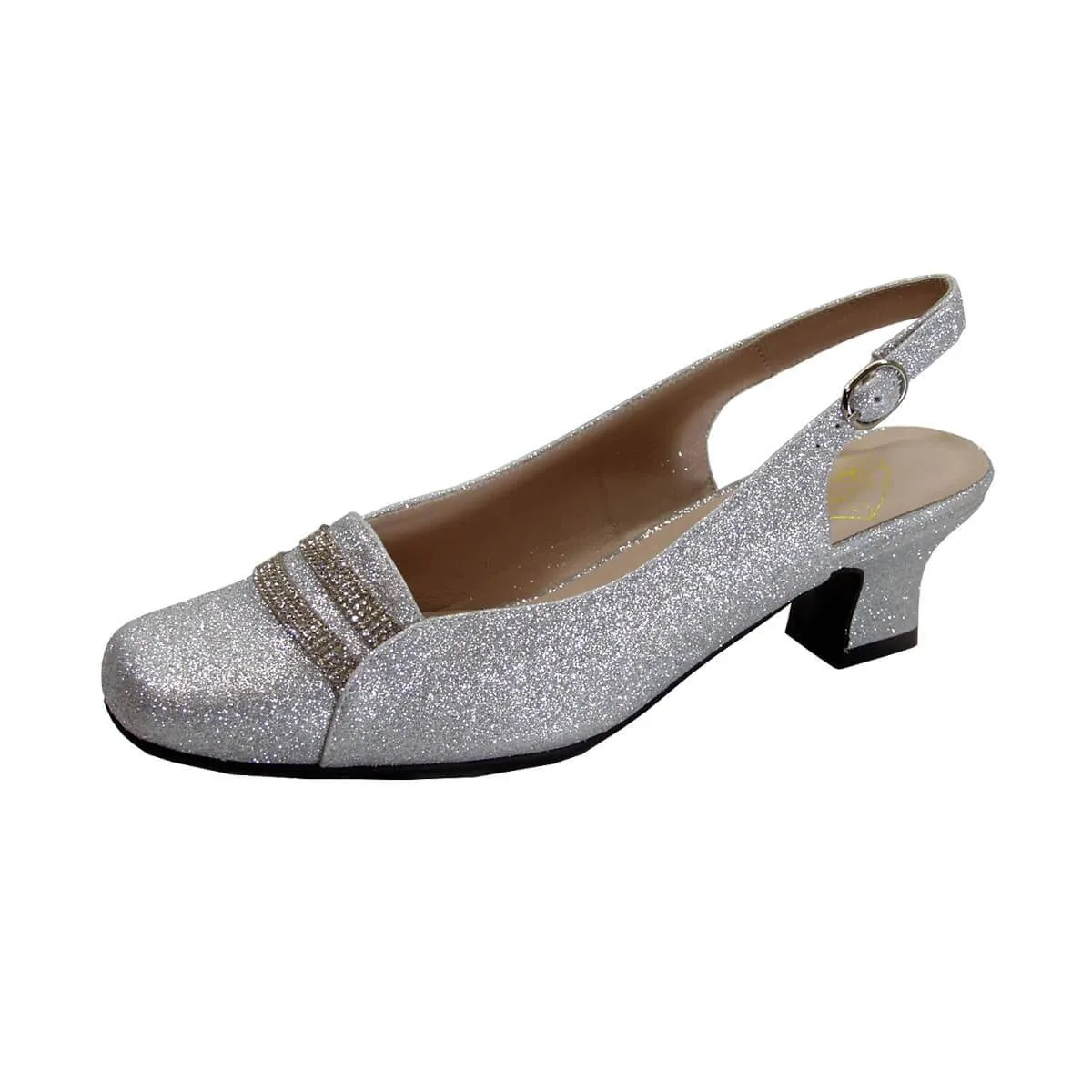 FLORAL Abigail Women's Wide Width Slingback Dress Pumps