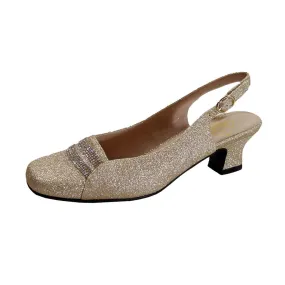 FLORAL Abigail Women's Wide Width Slingback Dress Pumps