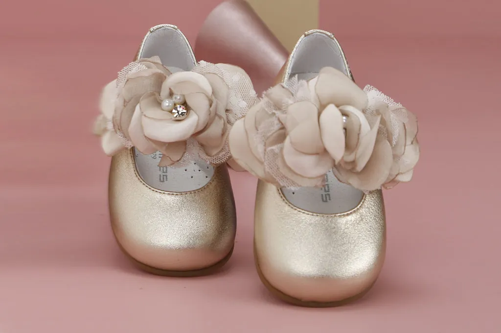 Flower Strap Toddler Girl Shoes