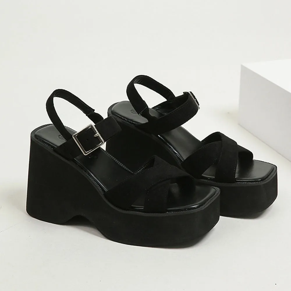 Funki Buys | Shoes | Women's Platform Wedge Summer Sandals