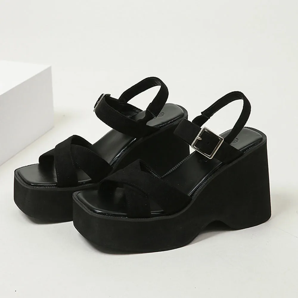 Funki Buys | Shoes | Women's Platform Wedge Summer Sandals