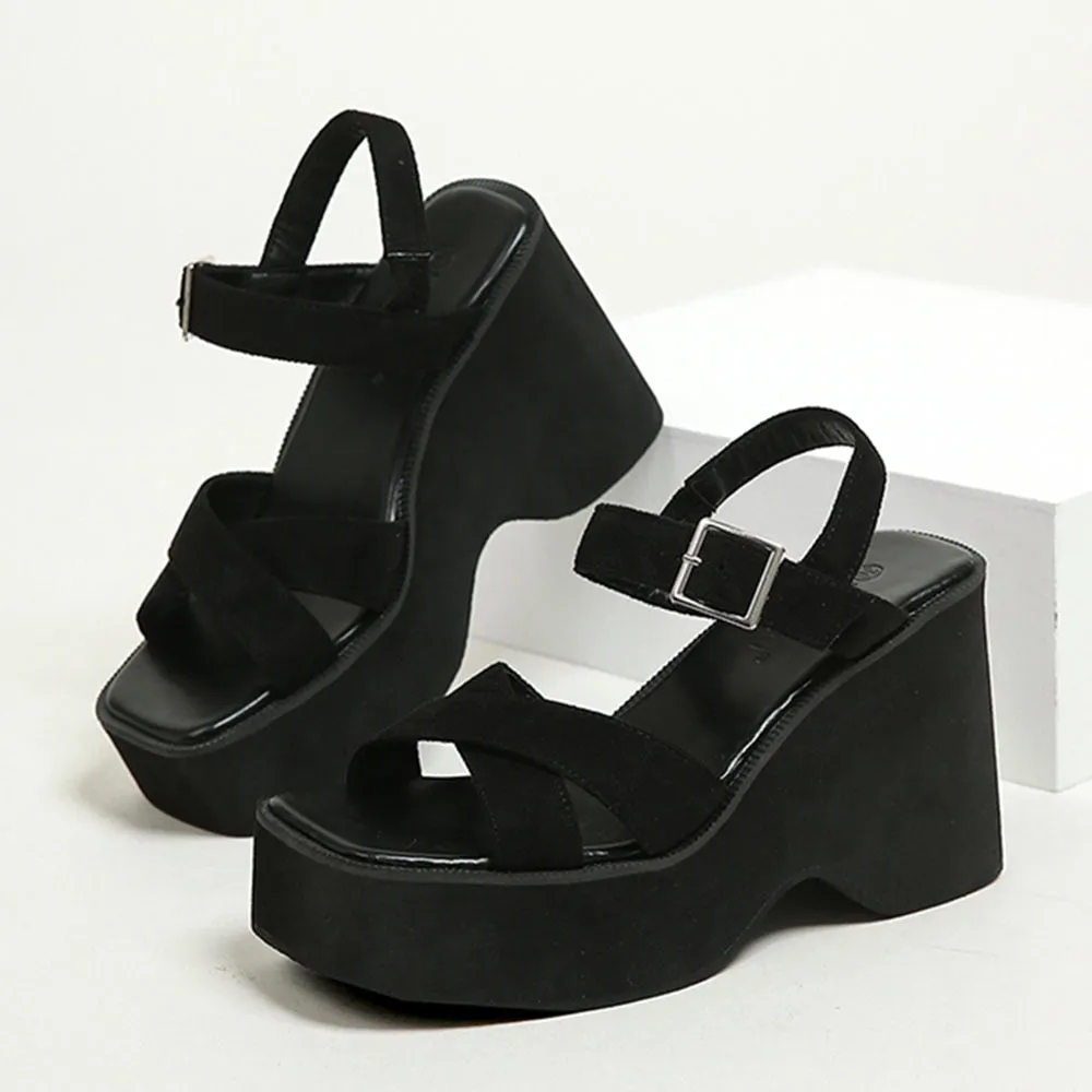Funki Buys | Shoes | Women's Platform Wedge Summer Sandals