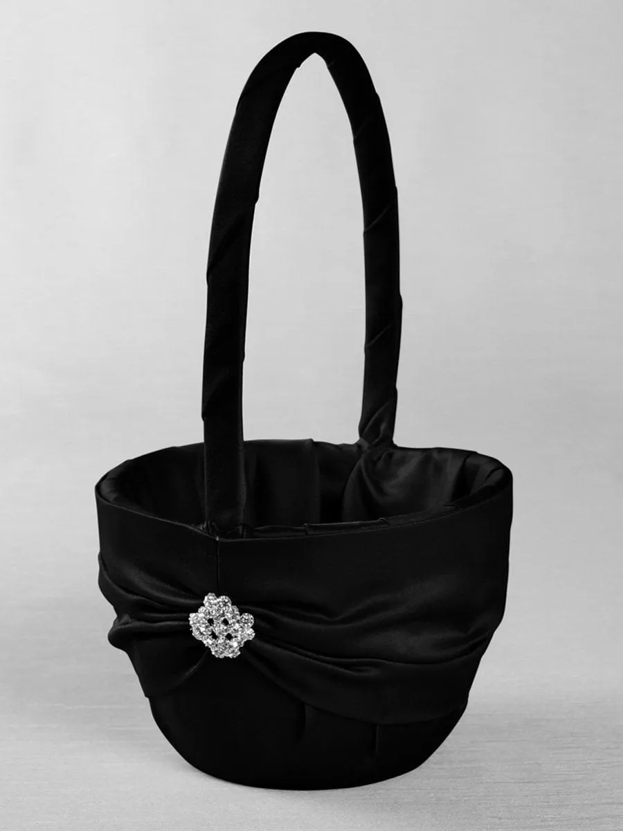 Garbo in Satin Flower Basket