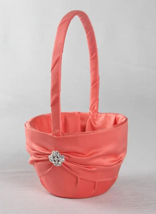 Garbo in Satin Flower Basket
