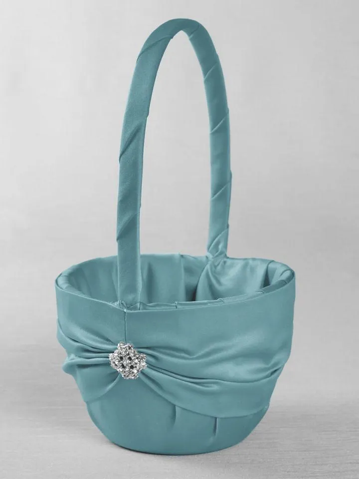 Garbo in Satin Flower Basket