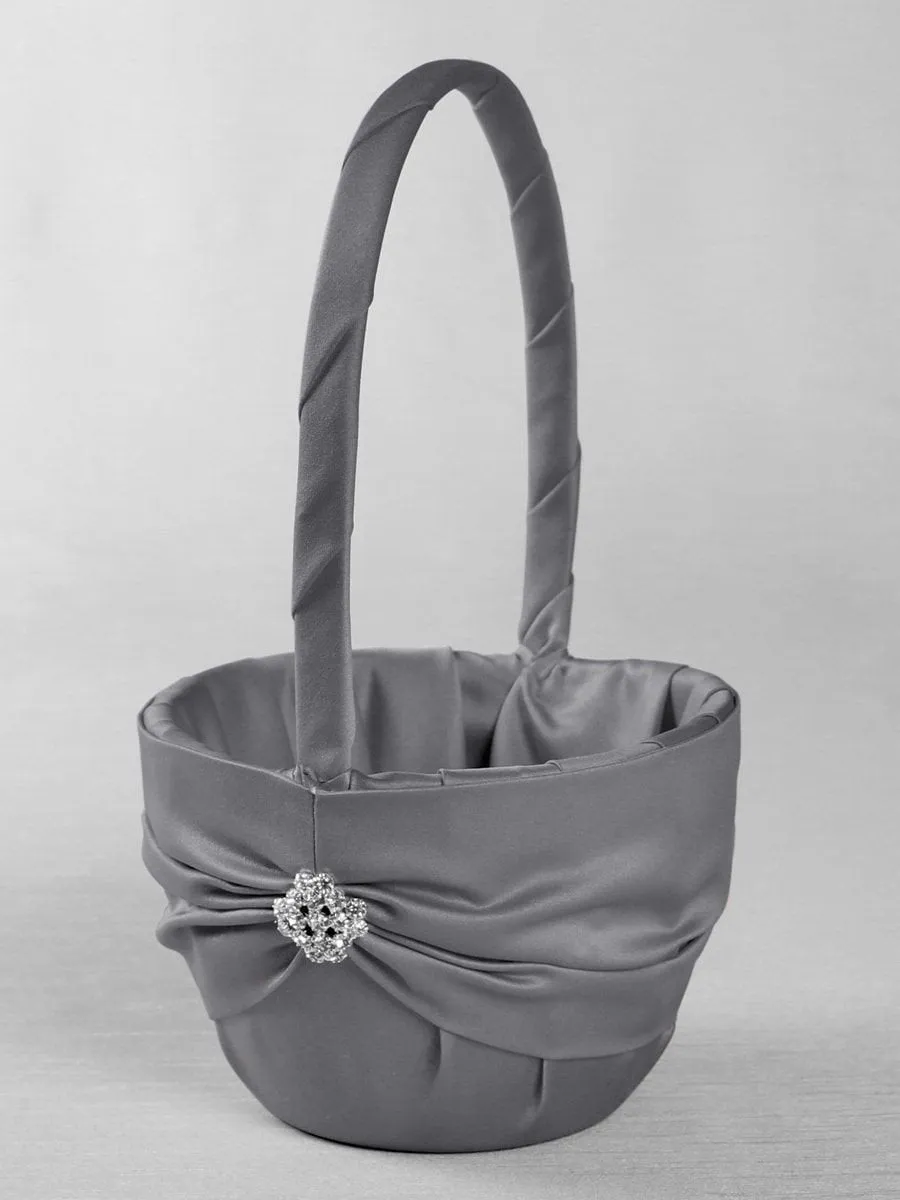 Garbo in Satin Flower Basket