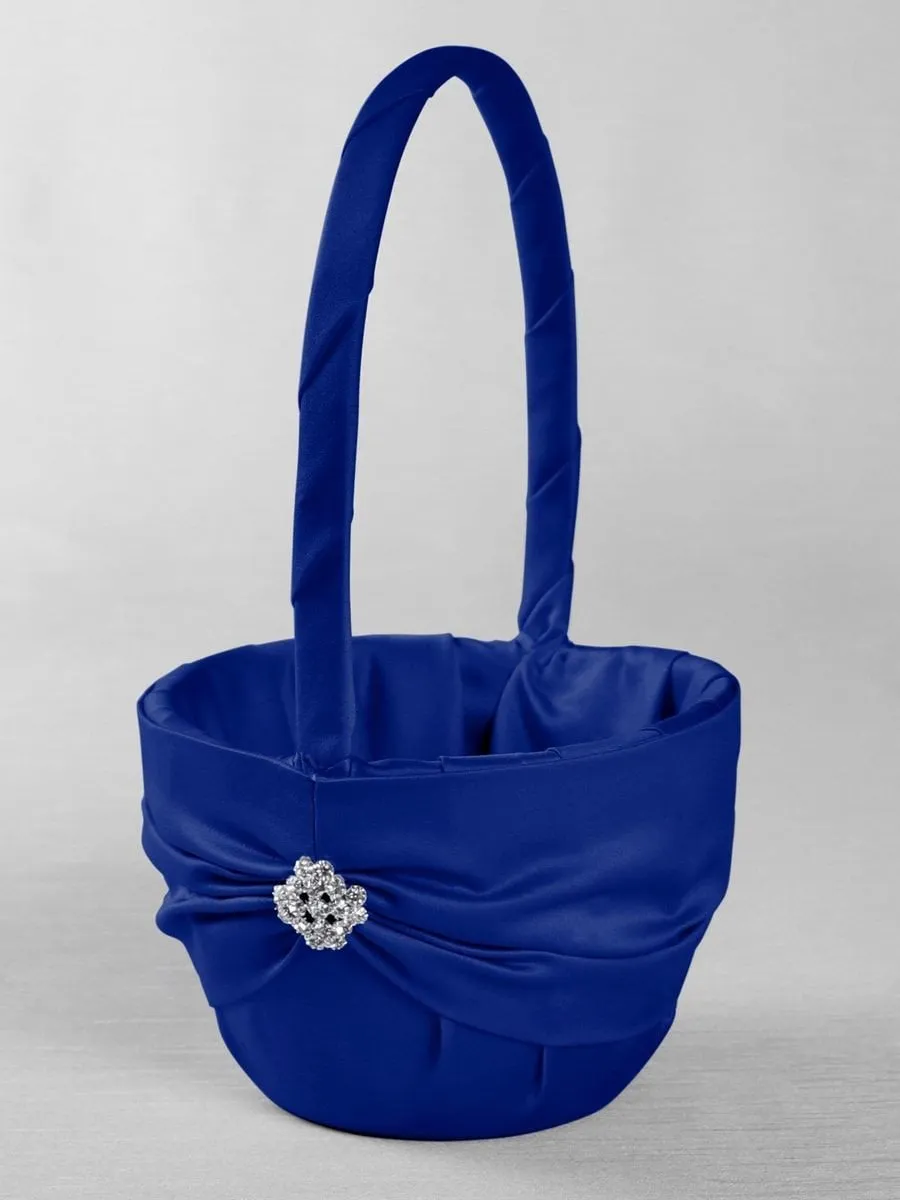 Garbo in Satin Flower Basket