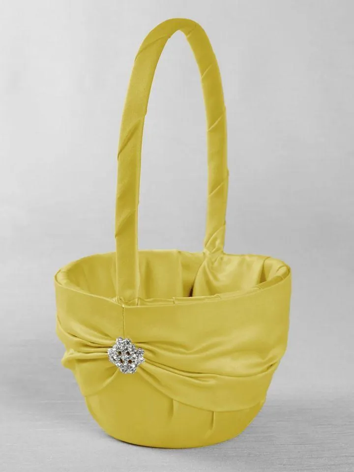 Garbo in Satin Flower Basket