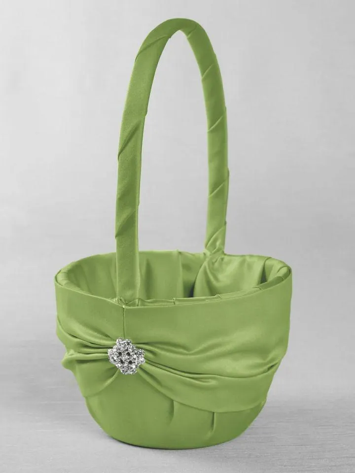 Garbo in Satin Flower Basket