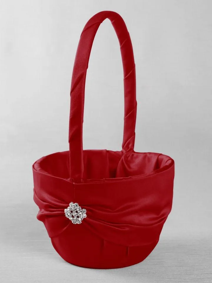 Garbo in Satin Flower Basket