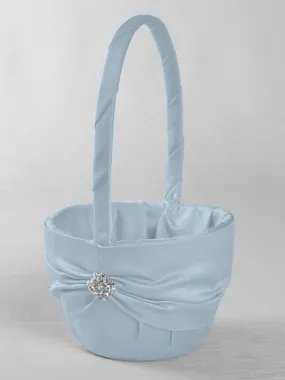 Garbo in Satin Flower Basket