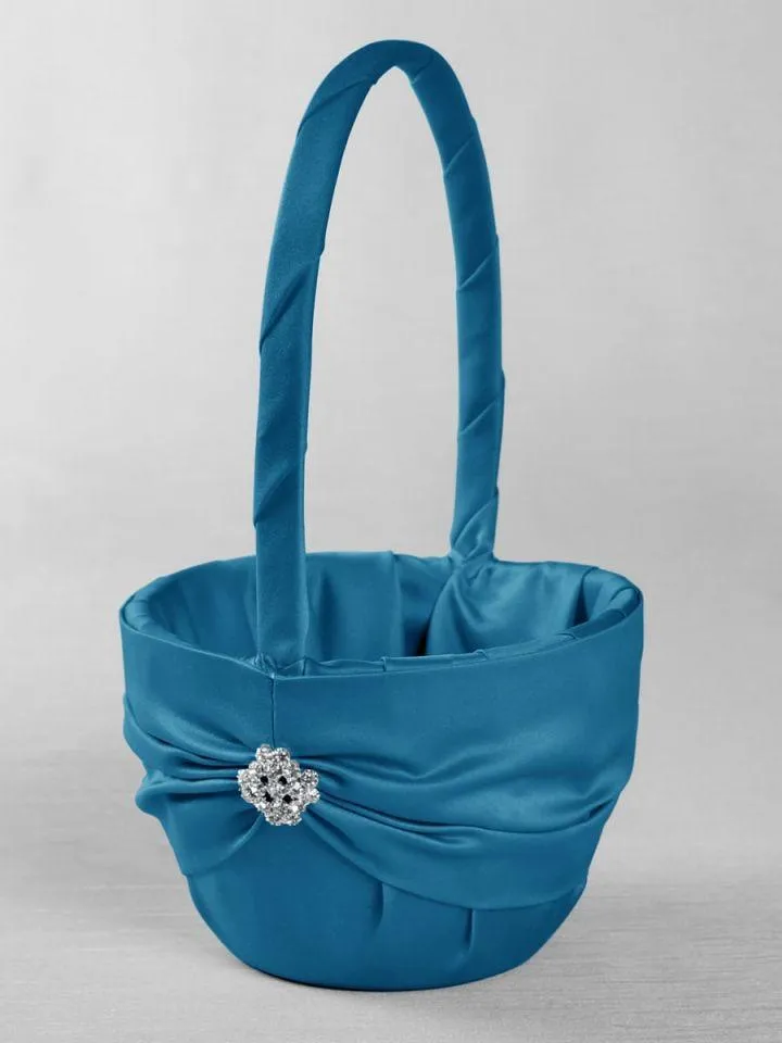 Garbo in Satin Flower Basket