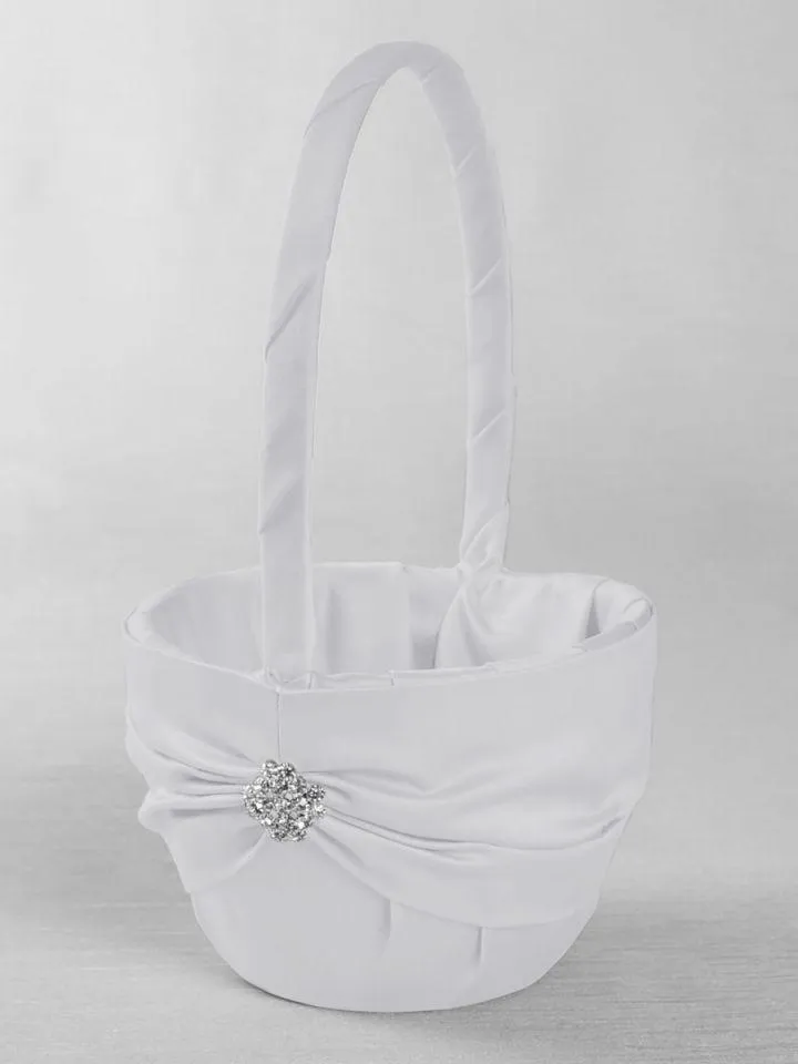 Garbo in Satin Flower Basket