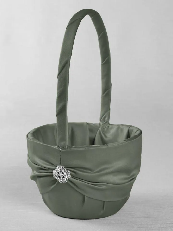 Garbo in Satin Flower Basket