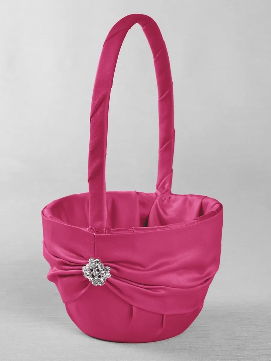 Garbo in Satin Flower Basket