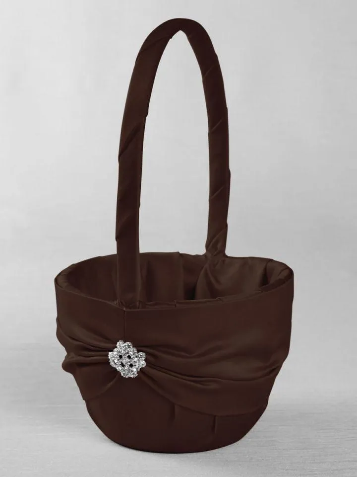 Garbo in Satin Flower Basket