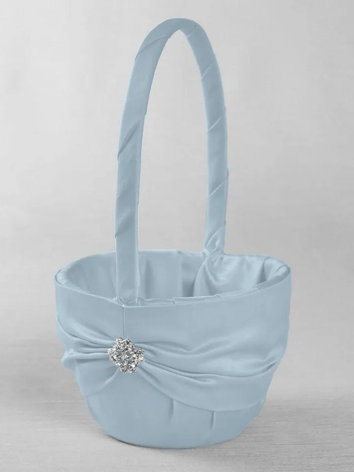 Garbo in Satin Flower Basket