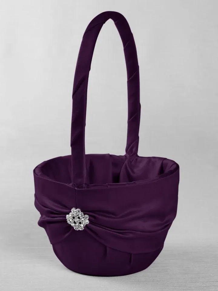 Garbo in Satin Flower Basket