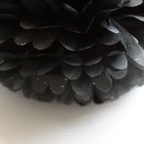 Gemstone Onyx paper pom poms