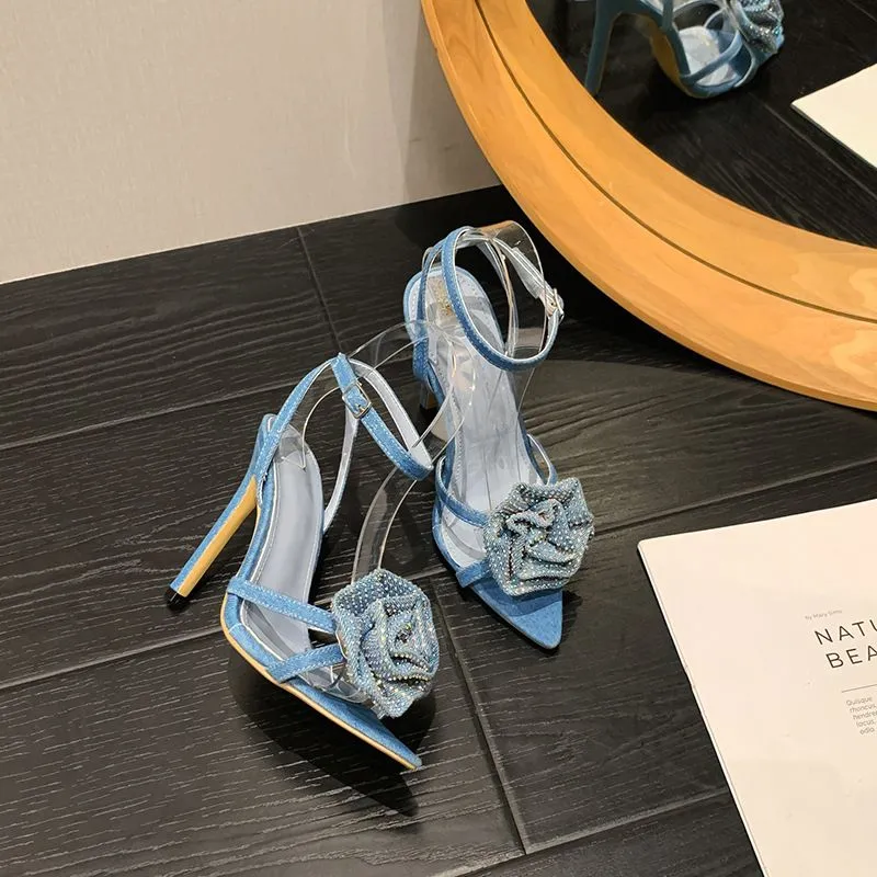 Kalmia Rose Decor Sandals