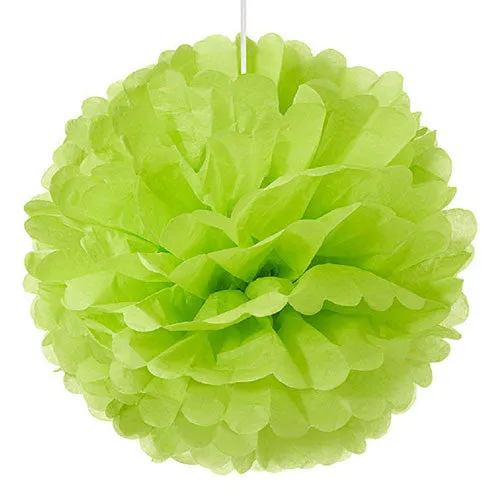 Large Paper Pom Pom - Grass Green