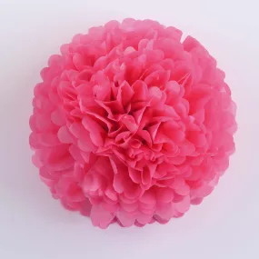 Large size honeysuckle tissue paper pom pom