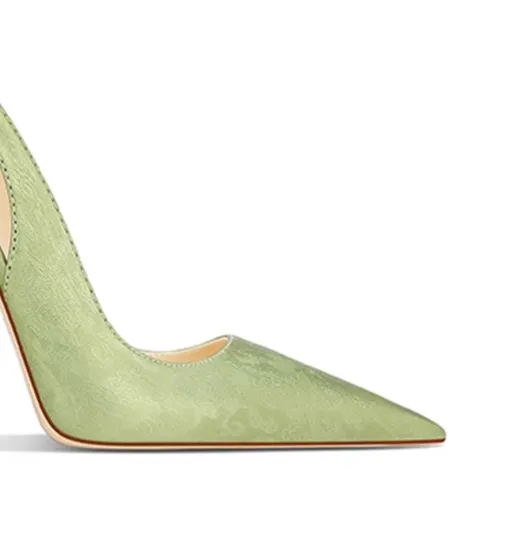 LOVRE Cut Out Mid Heel Sandals - 6cm