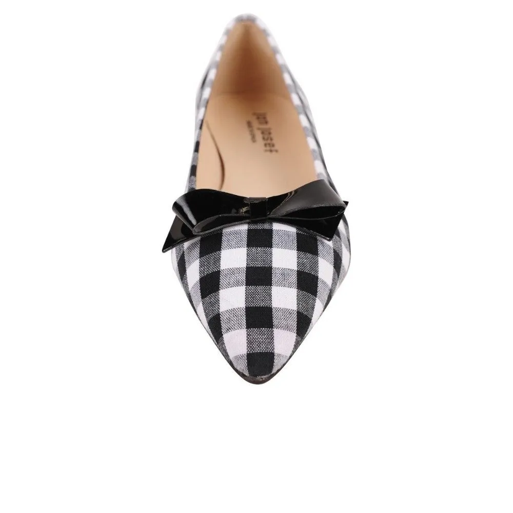 Monaco Black and White Fabric Jon Josef flat