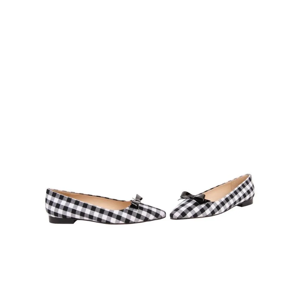 Monaco Black and White Fabric Jon Josef flat