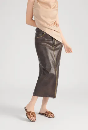 MULTI STRAP CROSS OVER FLAT SLIDERS IN BEIGE