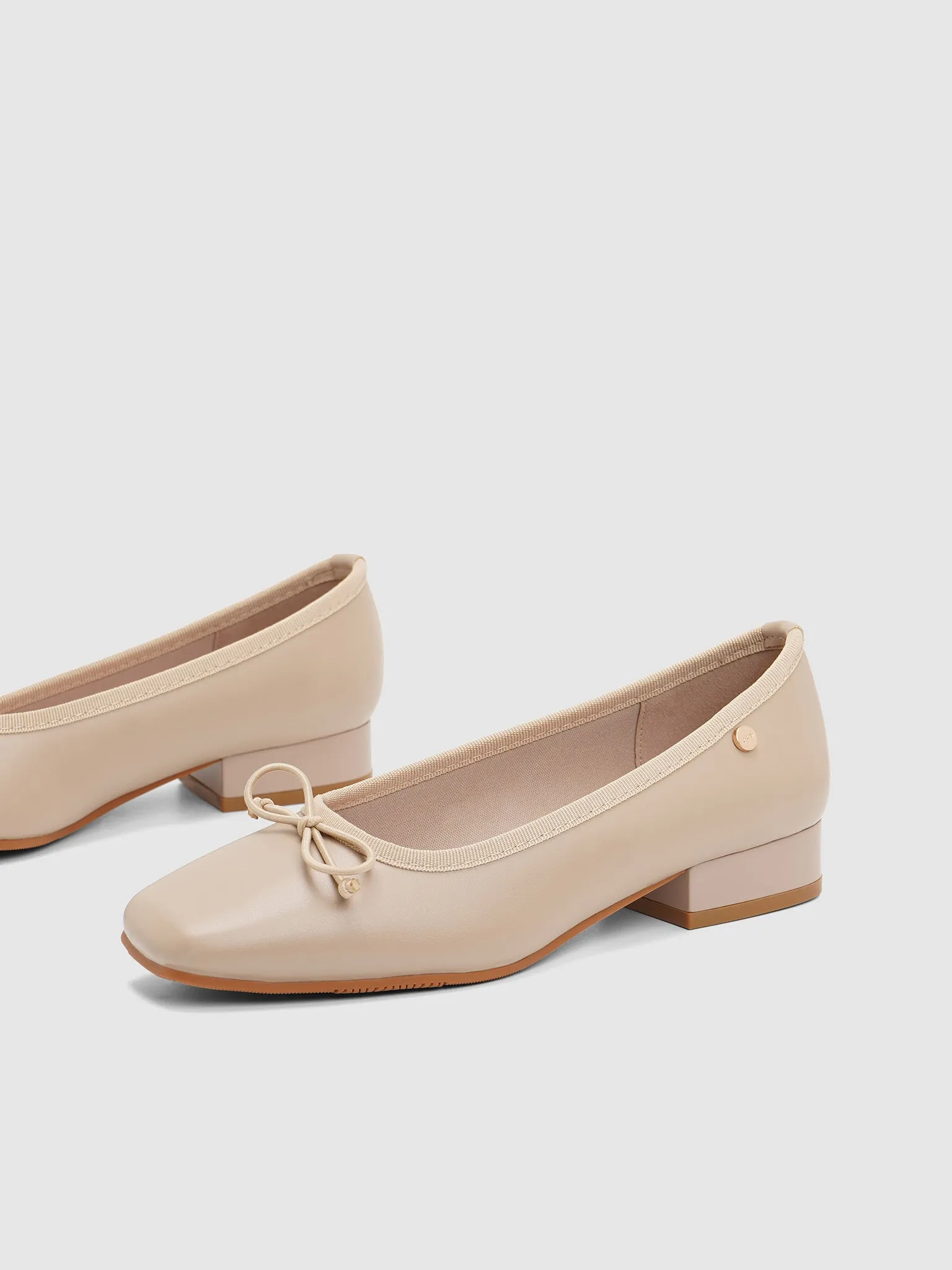 Pierre Heel Ballerinas