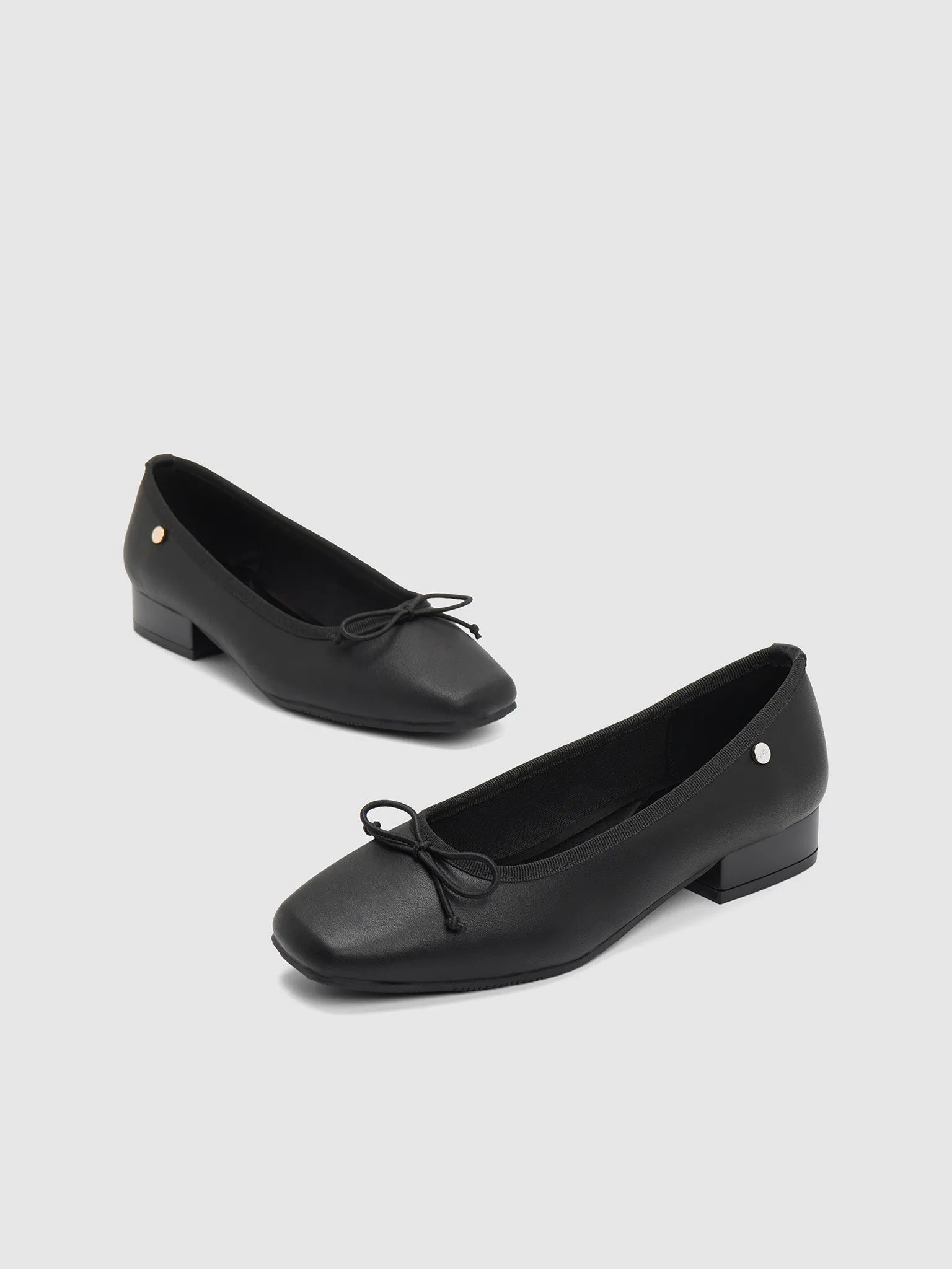 Pierre Heel Ballerinas