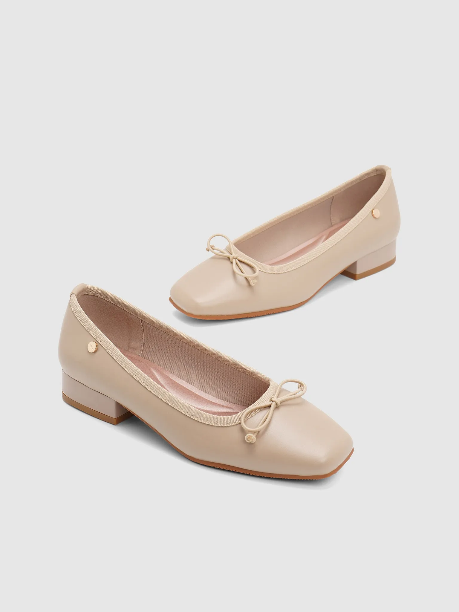 Pierre Heel Ballerinas