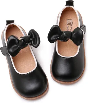 RVROVIC Little Girls Mary Jane Flats Gracy Ballet Princess Toddler Dress Shoes School Birthday Party
