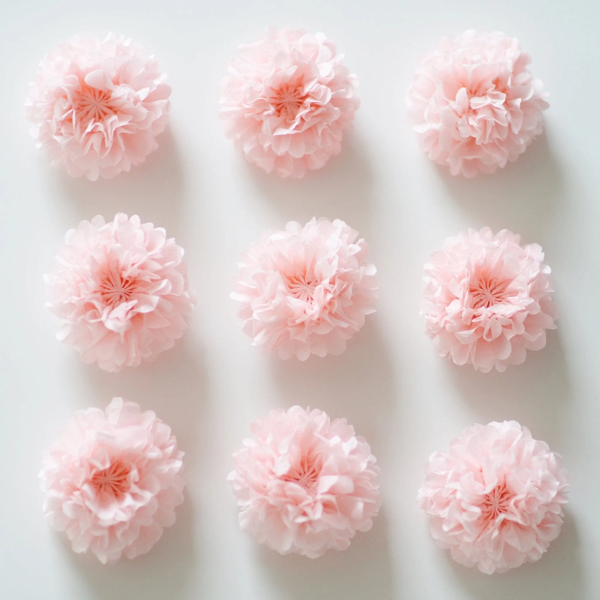 Supermini size 10 cm / 4 inch pom poms value set