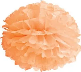 Tangerine Tissue Pom Pom