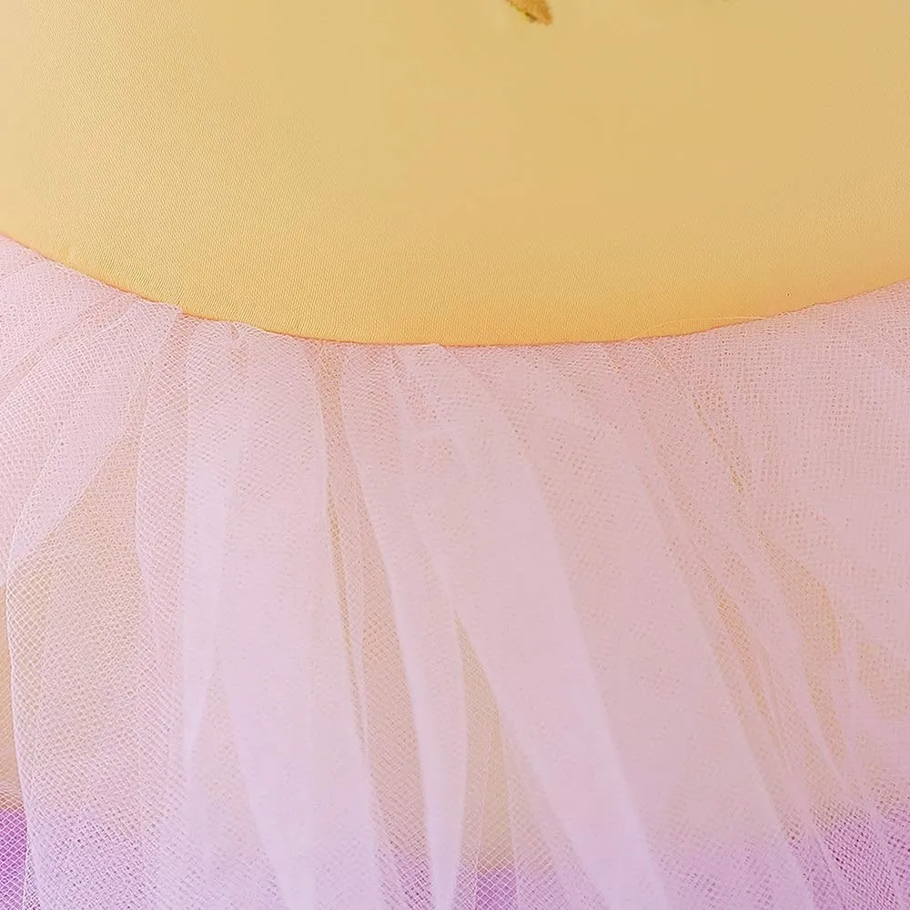 Unicorn Dress for Girls- Glowing Pink