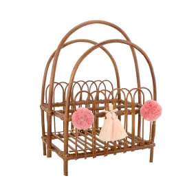 Wicker Book Stand - Natural