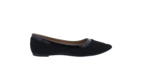 Women Microfiber Pointed Tip Ballerina